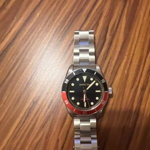 Invicta 1953 orange black dive watch